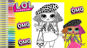 However, these dolls are updated with all of the latest fashions! Lol Surprise Coloring Book Page Neonlicious Lol Surprise O M G Coloring Page Youtube
