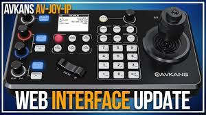 AVKANS AV-Joy-IP | Web Interface Update - YouTube