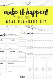 Make It Happen Free Goal Planning Worksheets Goal Planning Worksheet Goal Planning Free Goal Setting Worksheet