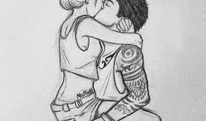 All the best romantic couple drawing images 40+ collected on this page. Romantic Drawing Ideas For Girlfriend Happy Emotion