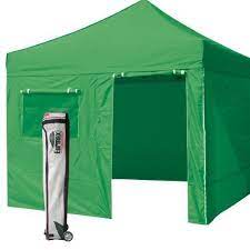 Amazon Com 10 X 10 Kelly Green Ez Pop Up Canopy Tent Commercial E Z Up Instant Shelter 4 Zippered Sides And Pop Up Canopy Tent Canopy Tent Lawn And Garden