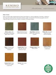 Color Charts Texas Stained Concrete Inc