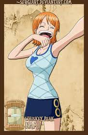 Epp Whiskey Peak Nami By Sergiart On Deviantart One Piece Nami Sabo One Piece One Piece New World