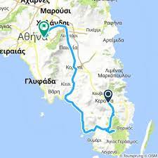 • να εντοπίσεις σημεία ενδιαφέροντος (π.χ. Cycling Routes And Bike Maps In And Around Keratea Bikemap Your Bike Routes