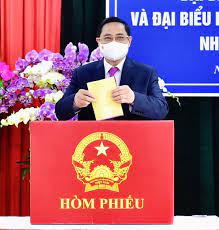 Mục tiêu cấp bách đẩy lùi đại dịch, bảo vệ nhân dân. Thá»§ TÆ°á»›ng Pháº¡m Minh Chinh Hoan Thanh Bá» Phiáº¿u Báº§u Cá»­ Táº¡i Cáº§n ThÆ¡ Bao NgÆ°á»i Lao Ä'á»™ng