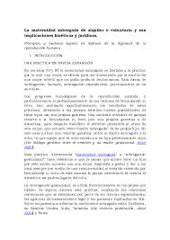 Todos ellos tienen en común, además, que. Pdf La Maternidad Subrogada De Alquiler O Voluntaria Y Sus Implicaciones Bioeticas Y Juridicas Observatorio De Bioetica Instituto Ciencias De La Vida Ucv Academia Edu