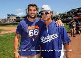 Don Mattingly With Son Preston Mattingly Don Mattingly Dodgers Dodgers Baseball