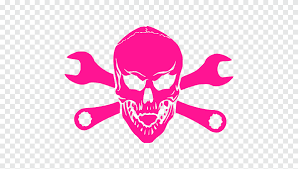 Tattoo kits, needles & machines. Spanners Human Skull Symbolism Decal Pipe Wrench Skull Violet Logo Png Pngegg