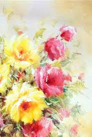 Yellow Flowers Still Life Painting Original Oil Painting On Etsy Original Oil Painting Painting Still Life Painting