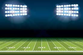 The rectangular field of play used for american football games measures 100 yards (91.44 m) long between the goal lines, and 160 feet (48.8 m) (53 1⁄3 yards) wide. Be The Light For 2020 Lights Up Empty Football Fields In Mi