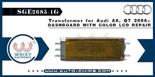 Sge2685 1g Transformer For Audi A6 Q7 2006 Dashboard With Color Lcd Repair Audi A6 Repair Audi