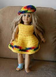 There are enough designs here to help you make a complete wardrobe for your favorite little girl's favorite doll. 12 Free Crochet Doll Clothes Patterns Favecrafts Com