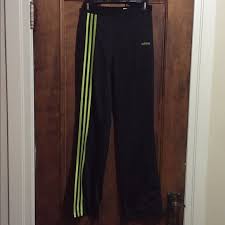Black And Yellow Adidas Track Pants Adidas Black And Neon Yellow Track Pants Black Adidas Pants Neon Yellow