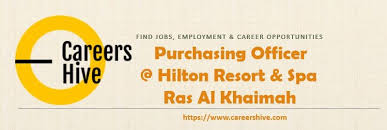 Purchasing officers buy products for resale by their employer or services to be used by their employer on an enterprise level. Purchasing Officer Job Hilton Resort Spa Ras Al Khaimah
