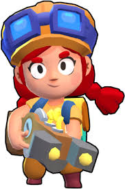 Jessie is a common brawler who is unlocked as a trophy road reward upon reaching 500 trophies. Jessie Brawl Stars Clasher Us