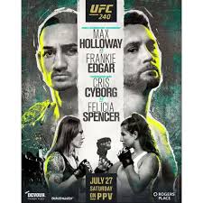 Check out the fight poster for the ufc's ppv event on feb. Ufc 240 Edmonton Autographed Poster Ufc Store