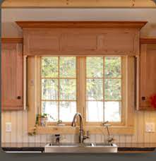 Cabinet Valances Walzcraft Kitchen Sink Window Wooden Valance Kitchen Remodel