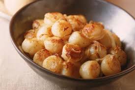 Easy Scampi Style Bay Scallops With Garlic Recipe Scallop Recipes Bay Scallop Recipes Seafood Recipes