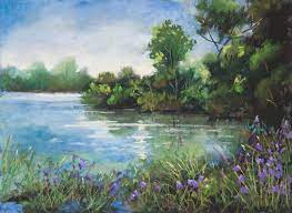 It might be said that with paintings like this one, annibale carracci invented the landscape as a subject for italian baroque painting. 310 Art Lakes Rivers And Streams Ideas Landscape Paintings Landscape Art Art