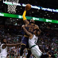 I think he just puts the ball up before the big guys can react to block it or 2017 slam dunk champion isaiah thomas! Isaiah Thomas Foolhardy Attempt To Stop Lebron James Sums Up The Eastern Conference Finals Sbnation Com