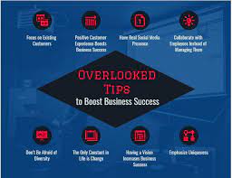 Overlooked Tips To Boost Business Success - Projectcubicle