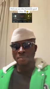 Did you see that goal from Ronaldo Omo 🔝👑