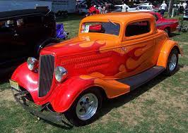Pin By Maca On Red Orange Car Antique Cars Cars