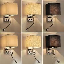 Cloth Wall Lamp Sconce Switch Stair Light Fixture E27 Bulb Flexible Reading Light Bedroom Aisle Balcony Modern Wall Mounted Bedside Lighting Buy At The Price Of 29 00 In Dhgate Com Imall Com