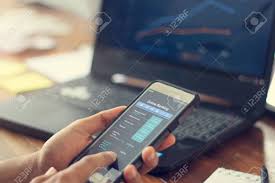 Routing number for connection bank is a 9 digit bank code used for various bank transactions such as direct deposits, electronic payments, wire transfers, check ordering and many more. Businessman Using Mobile Smartphone With Data Information Banking Network Connection On Screen Mobile Banking And Online Payment All On Screen Are Design Up Stock Photo Picture And Royalty Free Image Image 132523393