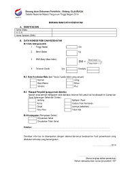 Check spelling or type a new query. Borang Isian Data Kesehatan A Identitas Pdf