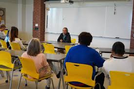 Thank you to Nando Jaramillo, founder of the Moon and Stars Arepa Project,  for visiting campus this week. Students in Ms. Catherine Rodero  Scholhamer's and Ms. Amy Dorrien Traisci's Spanish classes had