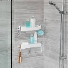 Learn more about our madison range; Clever Flip Shower Shelf Matte White Bl5354 Organise At The Storage Shop