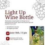 Light Up Wine Bottle Class