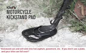 Jun 28, 2021 · the best auto deals this week from amazon, revzilla, and more the week ahead's best deals on car gear, auto equipment, and tool and garage needs. Amazon Com Kiwav Motorcycle Kickstand Pad Support Black X1 Piece Soft Ground Outdoor Parking Automotive