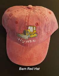 Personalized Toddler Kids Bulldozer Baseball Cap Toddler Baseball Cap Kids Custom Embroidered Baseball Hat Kids Construction Theme Hat Personalized Toddler Baseball Hats Toddler Baseball Hats