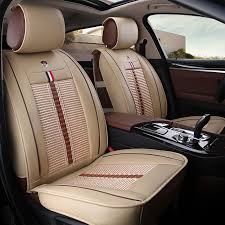 Auto Leather Cushion Car Seat Cover For Ford Focus Mondeo Transit Custom Fiesta S Max Explorer Maverick Kuga Escape Caravan E150 Interior Accessories Car S