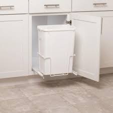 Simply Put 35 Quart Plastic Pull Out Trash Can In The Pull Out Trash Cans Department At Lowes Com