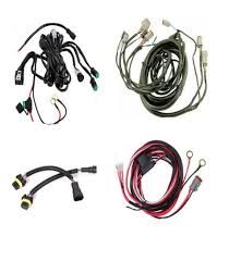 You'll see the arduino on the left hand side providing power to the relay and the accompanying components, and on the right hand side is the red led i'm powering via. Manufacturer Car Led Lighting Driving Light Wiring Harness With Hid Relay Switch China Car Led Lighting Wiring Harness Car Hid Relay Wiring Harness Made In China Com