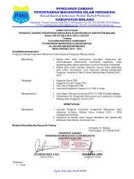 Contoh surat permohonan sk pengurus : Contoh Surat Keputusan Organisasi Nusagates