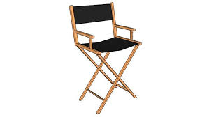Directors Folding Chair 3d Warehouse Chair Folding Chair Outdoor Chairs