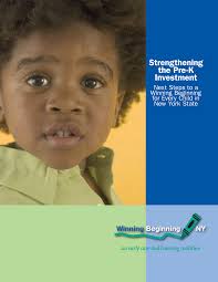 Strengthening the Pre-K Investment