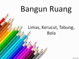 Gambar di atas terdiri dari setengah lingkaran dan kerucut, maka volume benda tersebut: Limas Kerucut Tabung Bola Ppt Download