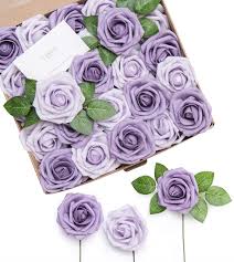 Check spelling or type a new query. Buy Ling S Moment Artificial Flowers African Violet Purple Roses 25pcs Real Looking Fake Roses W Stem For Diy Wedding Bouquets Centerpieces Arrangements Party Baby Shower Home Decorations Online In Indonesia B07qr2387j