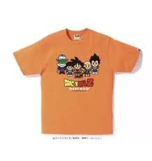 Check spelling or type a new query. Bape X Dragon Ball Z Tee Orange T Shirt Size M In Hand Ships Today Ebay