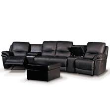 Patrick Home Theater Seating Black Leather Luxury Home Theater Seating Theater Room Decor Theater Seating
