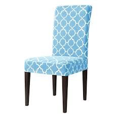 The make and size of the fabrics are customized to fit your preferences and to fit onto the chair without being too big or too small. Subrtex Stretch Cloud Printed Dining Chair Slipcovers Washable Furniture Protector 2pcs Blue Accuweather Shop