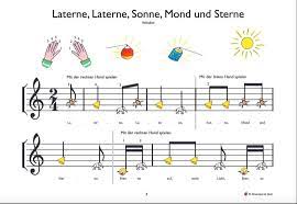 Leise zieht durch mein gemüt liebliches geläute, klinge, kleines frühlingslied, kling hinaus ins weite. Laternenlieder Zum Downloaden Klavierspiel Spass