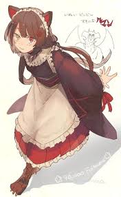 mg mogayama さん twitter anime neko character art anime maid