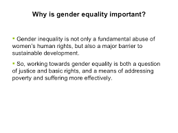 Gender Mainstreaming And Gender Analysis In Work Addressing Risk Redu