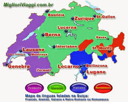 A maior parte da população vive na suíça germanófona. Lingua Falada Na Suica